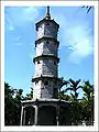 der Bảo Nghiêm-Turm an der Pagode Bút Tháp