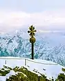 Das alte Gipfelkreuz im März 1979