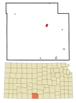 Gebiet von Medicine Lodge