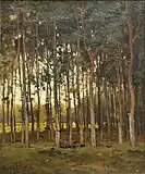 Théophile de Bock: Waldansicht, Rijksmuseum Amsterdam
