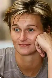 Barbora Špotáková – später unter anderem zweifache Olympiasiegerin und dreifache Weltmeisterin – Rang sieben mit 58,74 m