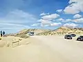 Viel Verkehr am Castil de Tierra