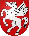 Wappen von Bargen (Kanton Bern, mit Pegasospferd)