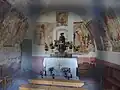 Innenraum der  Kapelle San Rocco