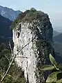 Der große Barmstein, rechts das Salzburger, links das Berchtesgadener Land