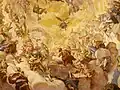 Detail des Deckengemäldes