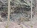 Basaltsteinbruch nordöstlich von Schloss Schaumburg