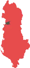 Lage der Gemeinde Kurbin