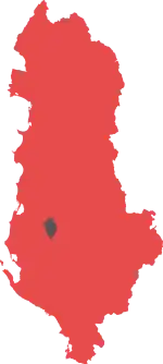 Lage der Gemeinde Dimal