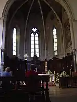 Kathedrale von Lucera, Apsis mit Schirmgewölbe