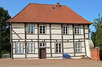Stiftsdamenhaus (Stift 3)Westseite Kleiner Stiftshof von 1689