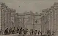 Innenhof, 1785