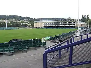 Recreation Ground mit Rugbystangen