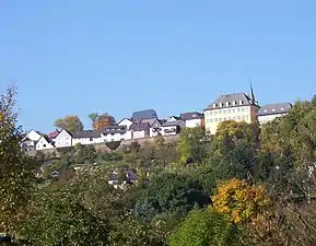 Oberstadt mit Stadtmauer