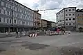 Bauarbeiten für die Landesgartenschau 2010 (Ludwigsplatz)