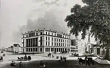 Das Baur en Ville im Eröffnungsjahr 1838