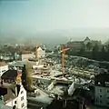 Baustelle im Jahr 1978