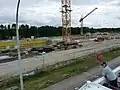 Baustelle Südschleuse im Juni 2011