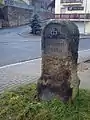 Ganzmeilenstein in der Seidau