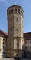 Schlossturm, seit 1960 Glockenturm der Schlosskirche