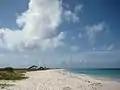 Blick auf den Strand