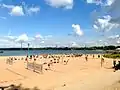 Der Badestrand Hietaranta ist der größte Strand der Stadt