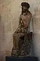 Christus in der Rast, flämisch, um 1500. Beaune, Hôtel-Dieu