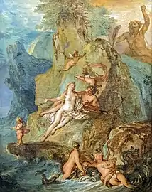 Nicolas Bertin,Acis und Galathea.