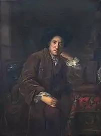 Christian Seybold,Selbstporträt.