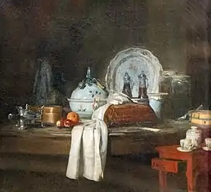 Jean Siméon Chardin, Der Amtstisch.