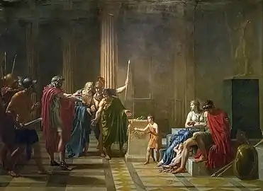 Pierre Bouillon,Leonidas benügt sich damit, Kleombrotos zu verbannen.