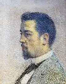 Achille Laugé,Porträt von Albert Sarraut.