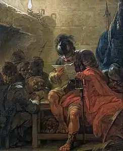 Wachszene.