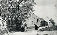 Der Mühlenhof und die Müllerfamilie Becher, 1912