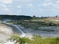 Kalkgrube des Zementwerks Ennigerloh