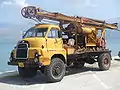 Bedford 4 WD mit Spezialaufbau (Erdbohrer) von Ruston-Bucyrus