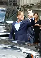 Leonardo DiCaprio und Regisseur Fisher Stevensbei der Premiere des Films in Toronto