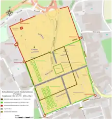 Mautern/Donau (Favianis): Bauphasenskizze des Kastells (1. bis 5. Jh.)
