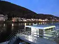 Abendstimmung im November, am Neuenheimer Neckarufer