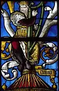 David mit Harfe