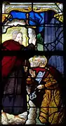 Jesus und Petrus mit Schlüssel
