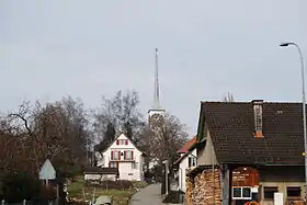 Blick auf die Kirche