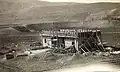 Die Baustelle des Gründerhauses 1927