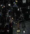 Beleuchtung im kleinen TV-Studio des HR im Main Tower