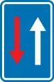 B21: Vorrang vor dem Gegenverkehr