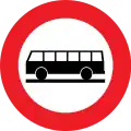 C22: Verbot für Kraftomnibusse