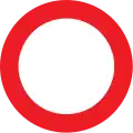 C3: Verbot für Fahrzeuge aller Art