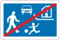 F12b: Ende eines verkehrsberuhigten Bereichs
