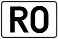 F23d: Nummernschild für Ringstraßen