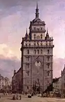 Ansicht von Bernardo Bellotto um 1750